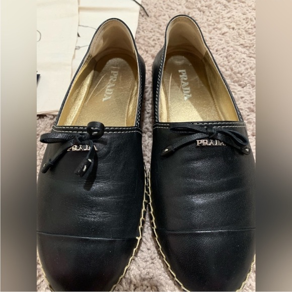 Prada nappa leather espadrilles NEW - Picture 3 of 9
